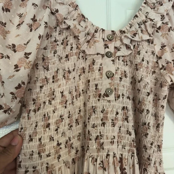 Rylee & Cru Floral Pink Maxi Dress - Picture 9 of 9